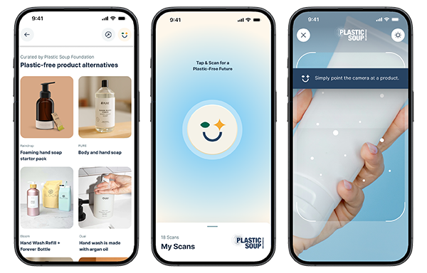 PlasticFreeFuture-app-screens